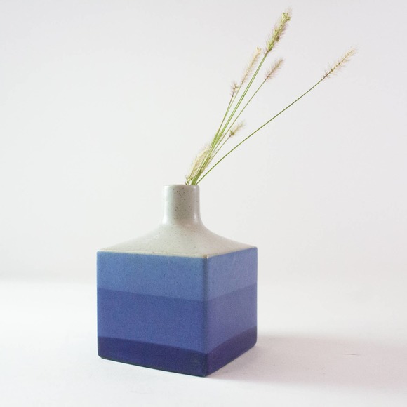 Mini Blue Vase Home Decor - Picture 9 of 13